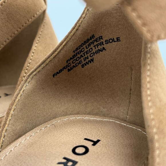 New Torrid Brown Translucent Block Heel - Size 8WW - Picture 12 of 14